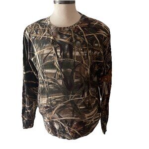 Game Winner Camouflage Shirt Long Sleeve Mens M Hunting Advantage Max 4 HD Camo
